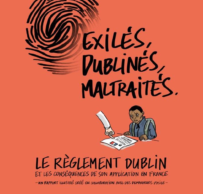 Publication du rapport dessiné “Exilés, Dublinés, Maltraités” du Secours Catholique … et poursuite du plaidoyer pour une réforme du règlement Dublin